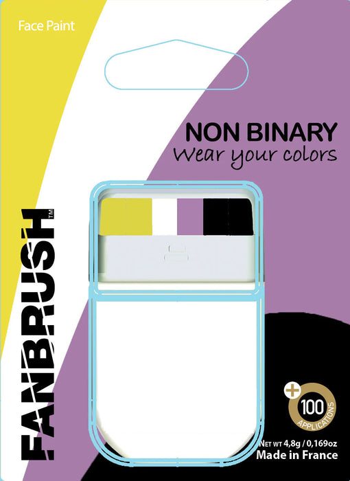 Non Binary Face Paint