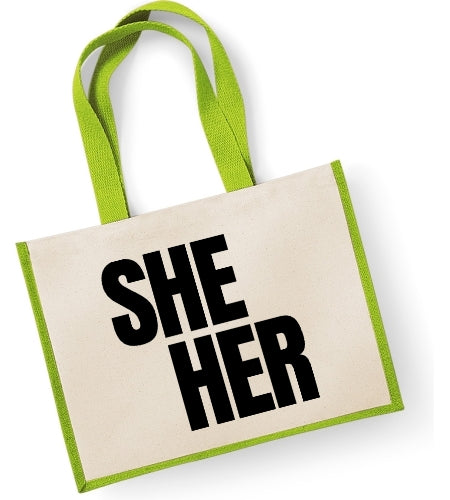 She Her Pronouns