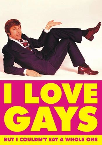 I Love Gays But I Couldnt Eat A Whole One