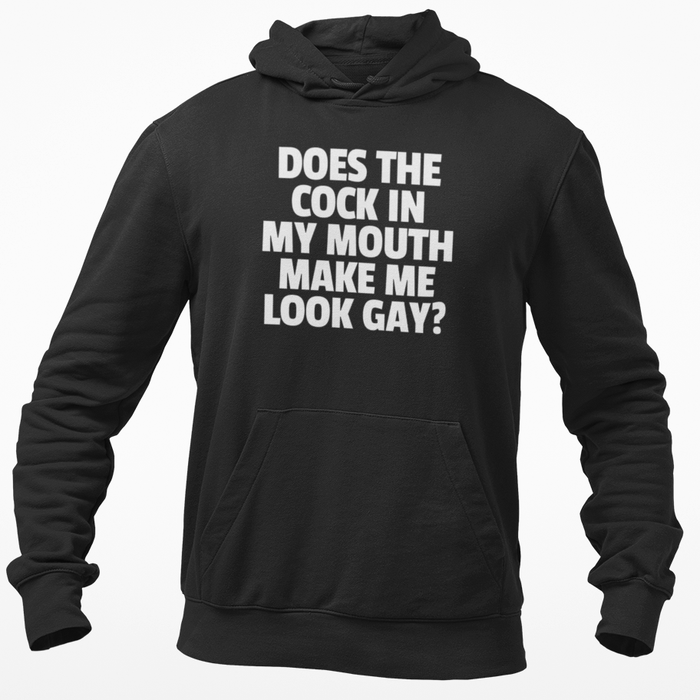 Does The Cock In My Mouth Make Me Look Gay
