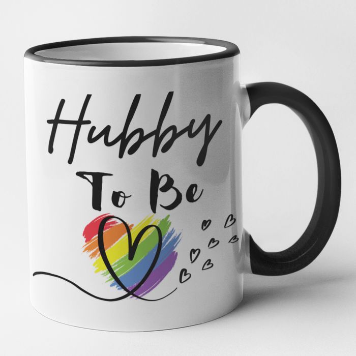 Husband & Hubby Couple Mug Set
