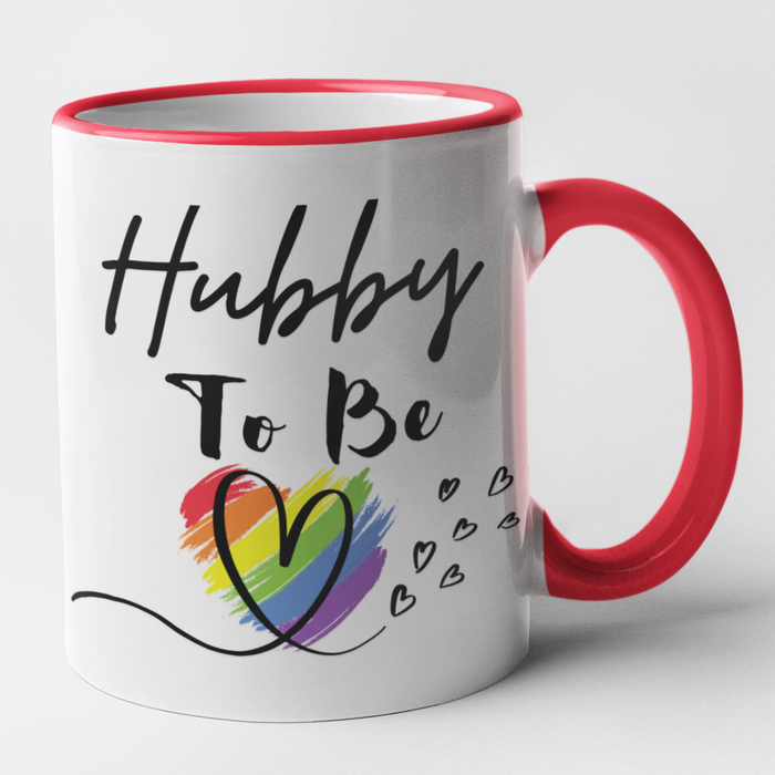 Husband & Hubby Couple Mug Set