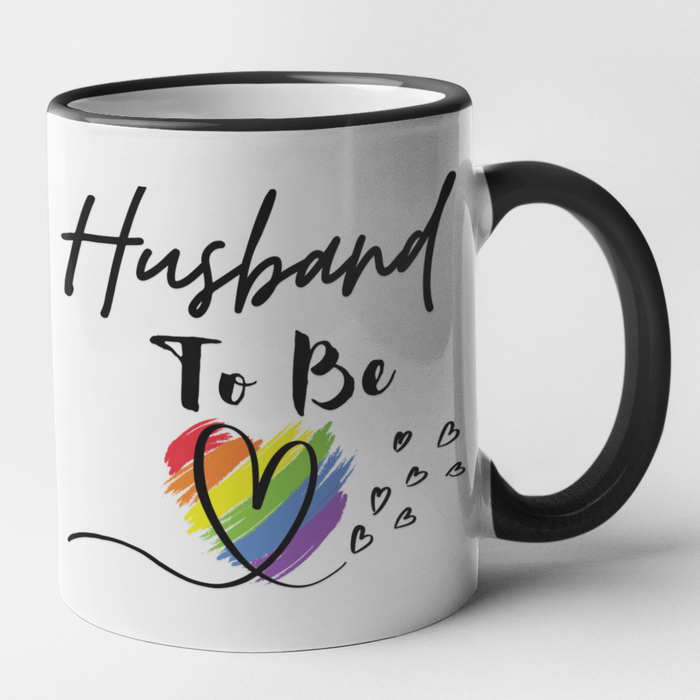 Husband & Hubby Couple Mug Set