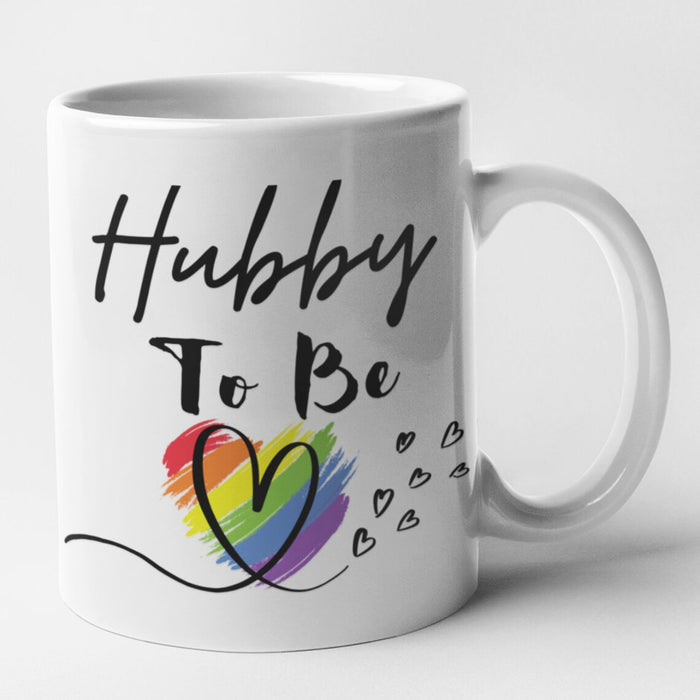 Husband & Hubby Couple Mug Set