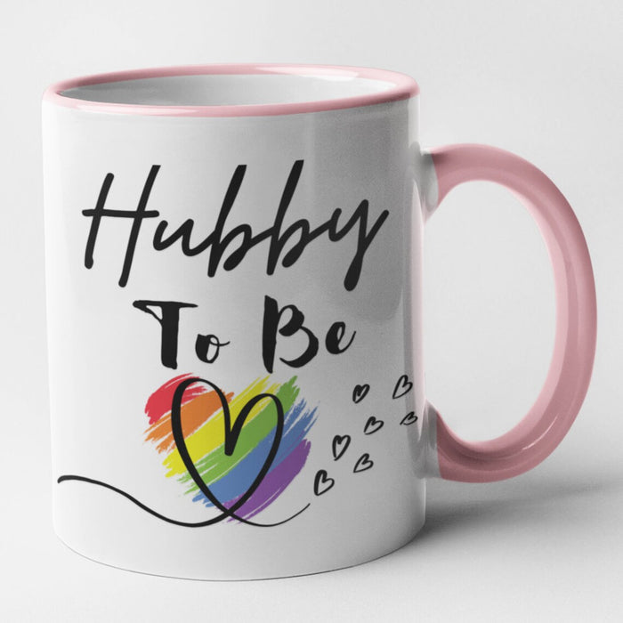 Husband & Hubby Couple Mug Set