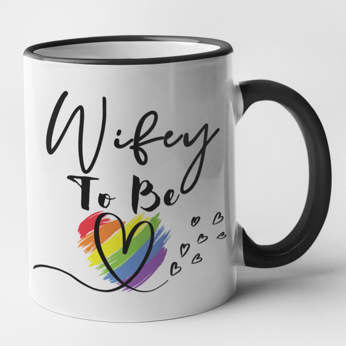 Wife & Wifey Couple Mug Set