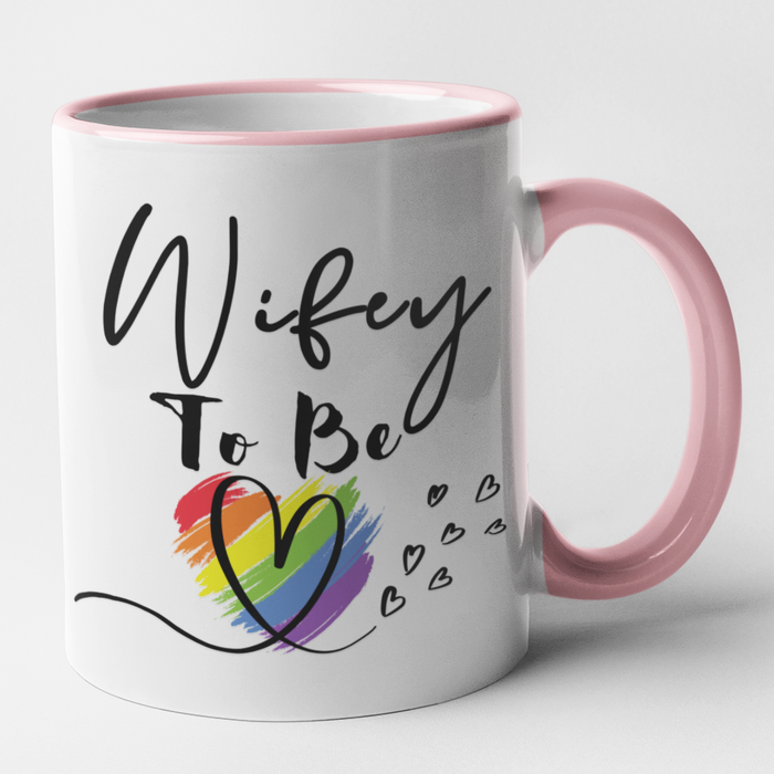 Wife & Wifey Couple Mug Set