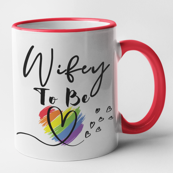 Wife & Wifey Couple Mug Set