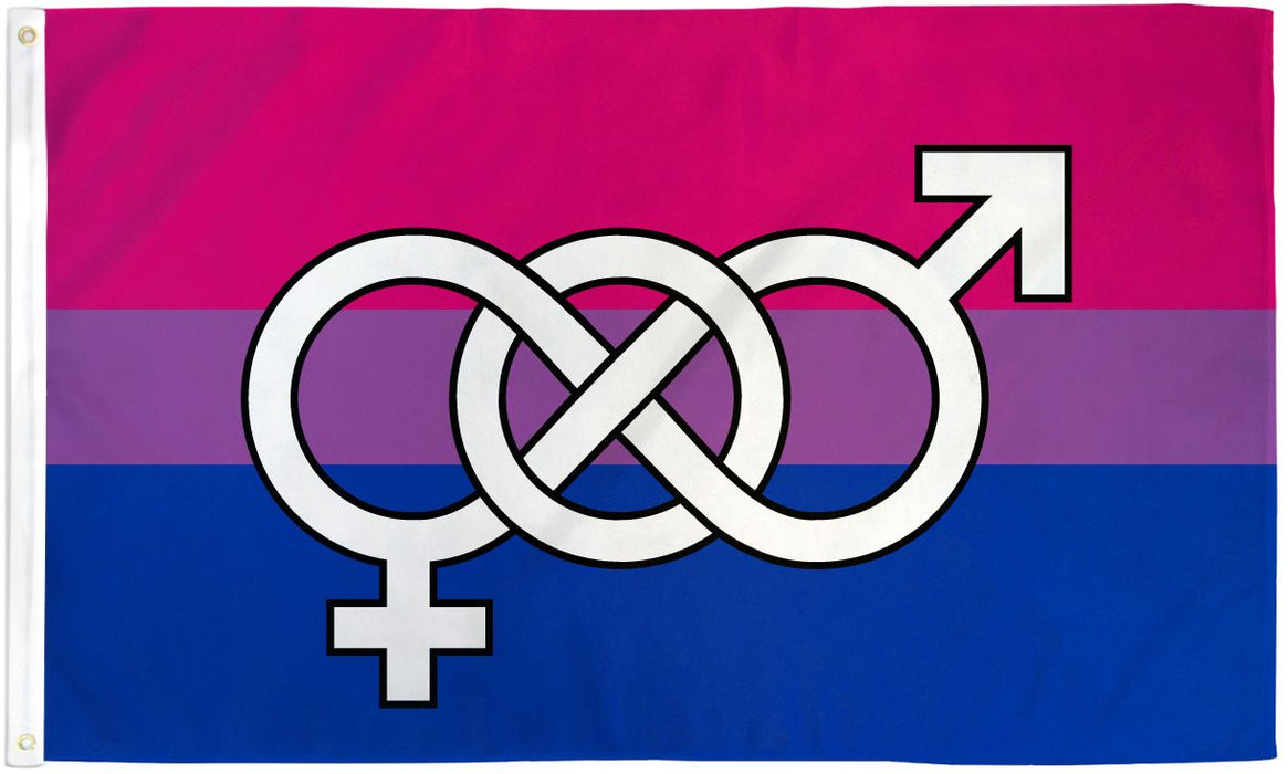 Bisexual Pride Symbol Flag