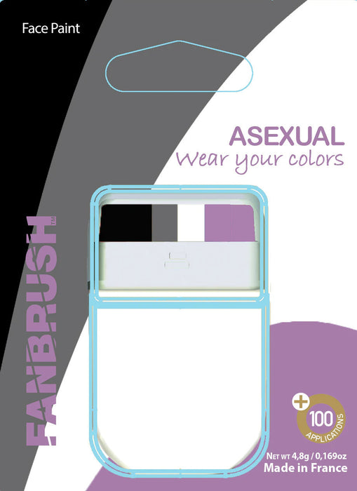 Asexual Face Paint
