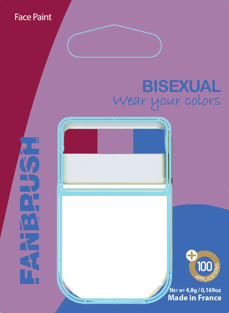 Bisexual Face Paint