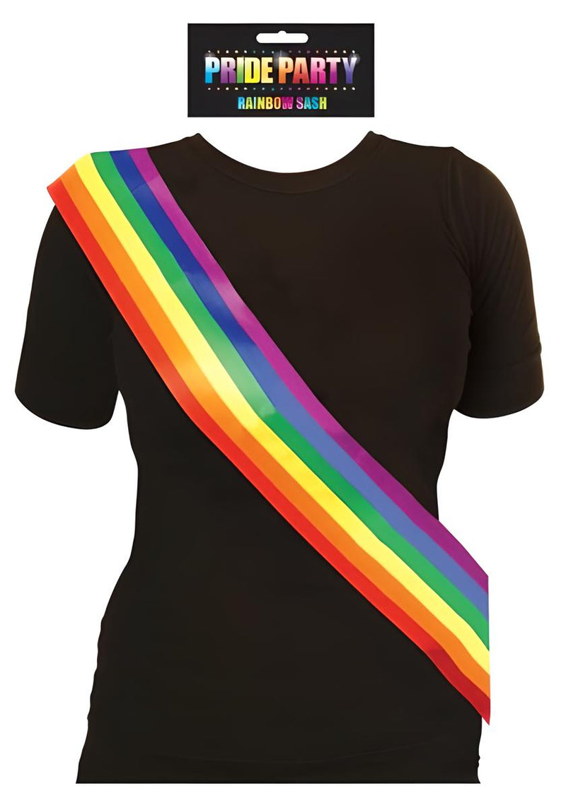Rainbow Party Sash