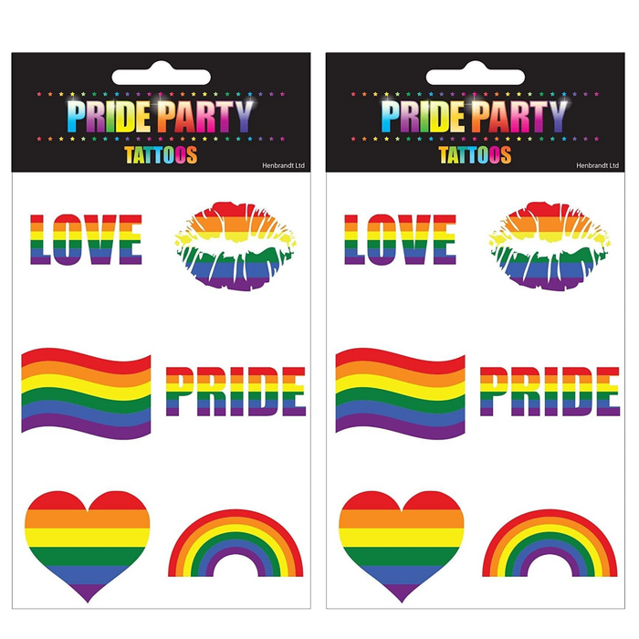 Pride Party Tattoos