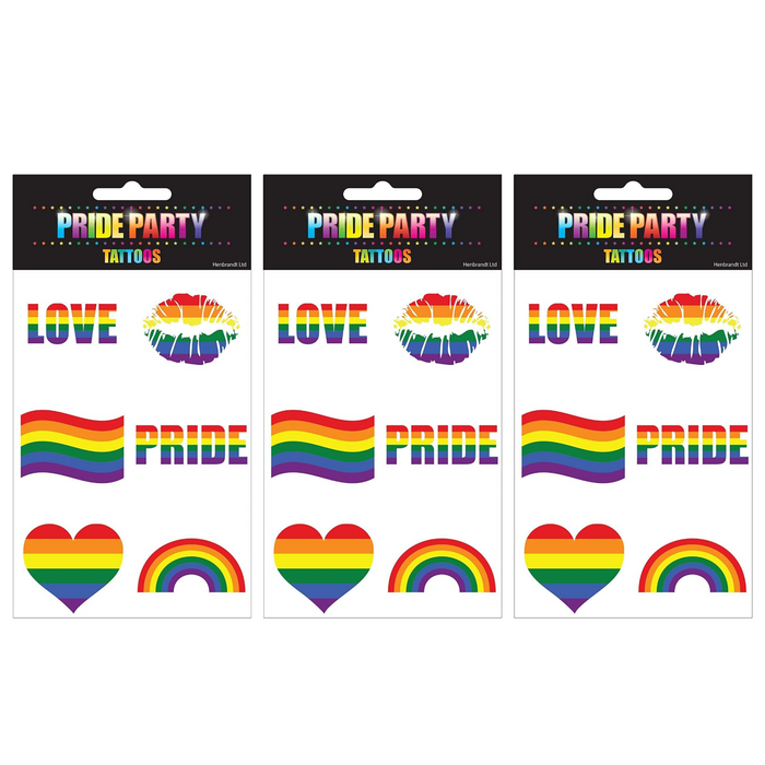 Pride Party Tattoos