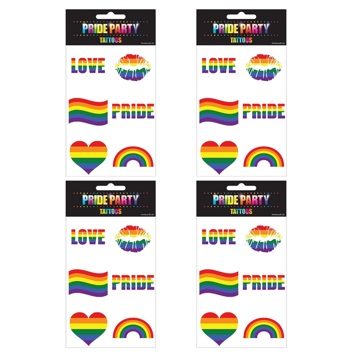 Pride Party Tattoos