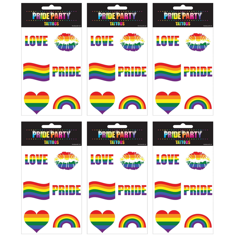 Pride Party Tattoos