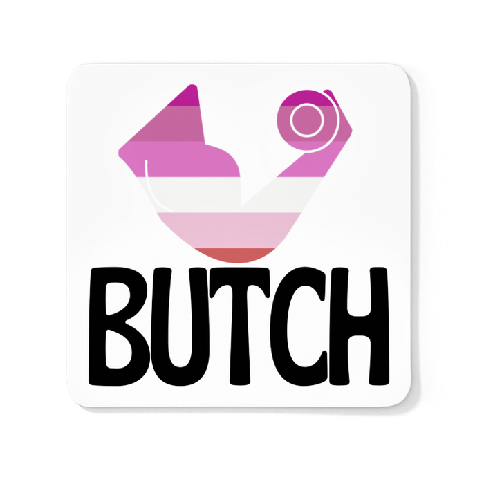 Lipstick & Butch Coaster Set