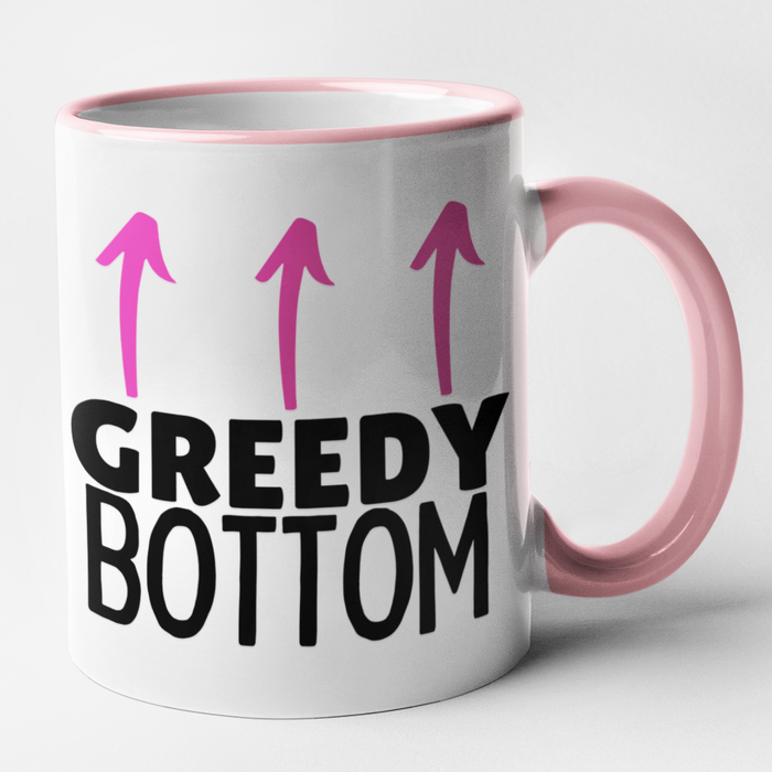 Hungry Top & Greedy Bottom Mug Set