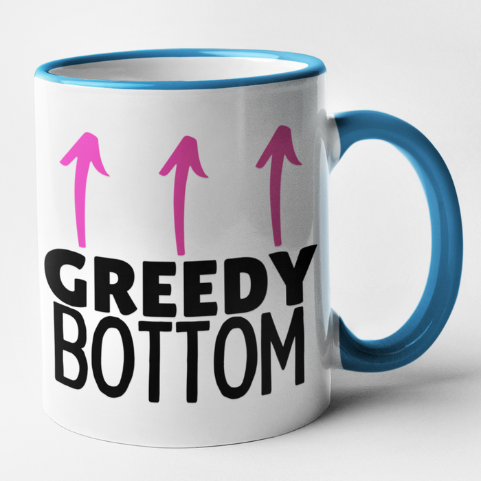 Hungry Top & Greedy Bottom Mug Set