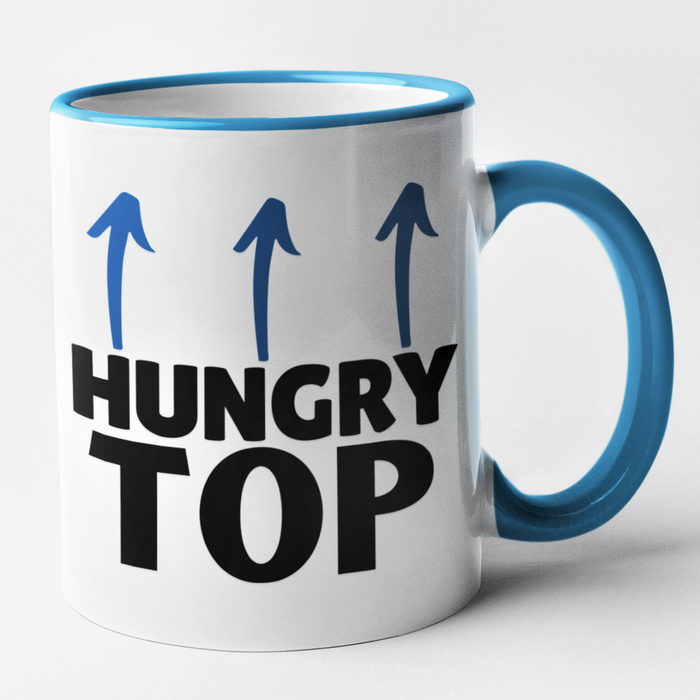 Hungry Top & Greedy Bottom Mug Set