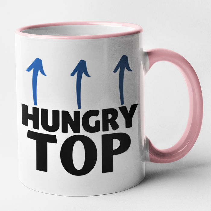 Hungry Top & Greedy Bottom Mug Set
