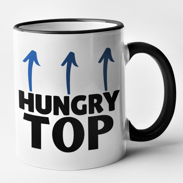 Hungry Top & Greedy Bottom Mug Set