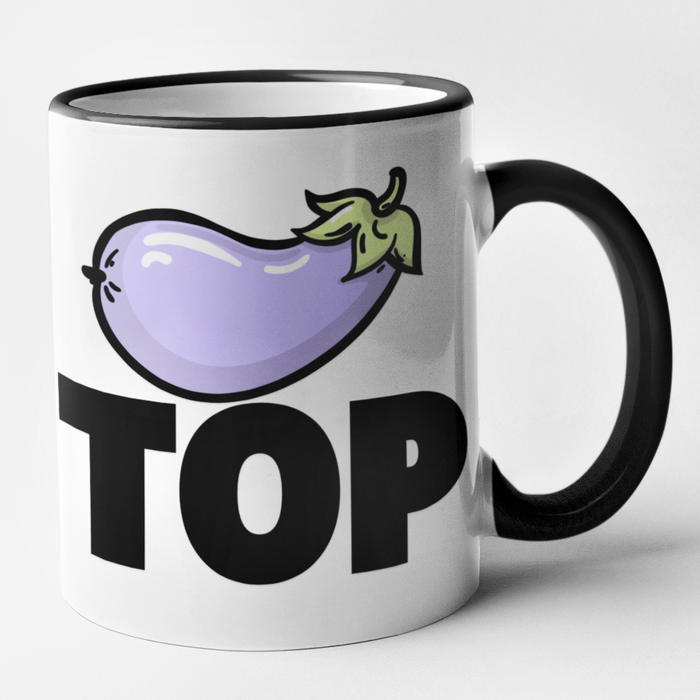 Top & Bottom Gay Couple Mug Set