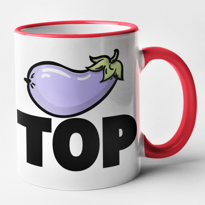 Top & Bottom Gay Couple Mug Set